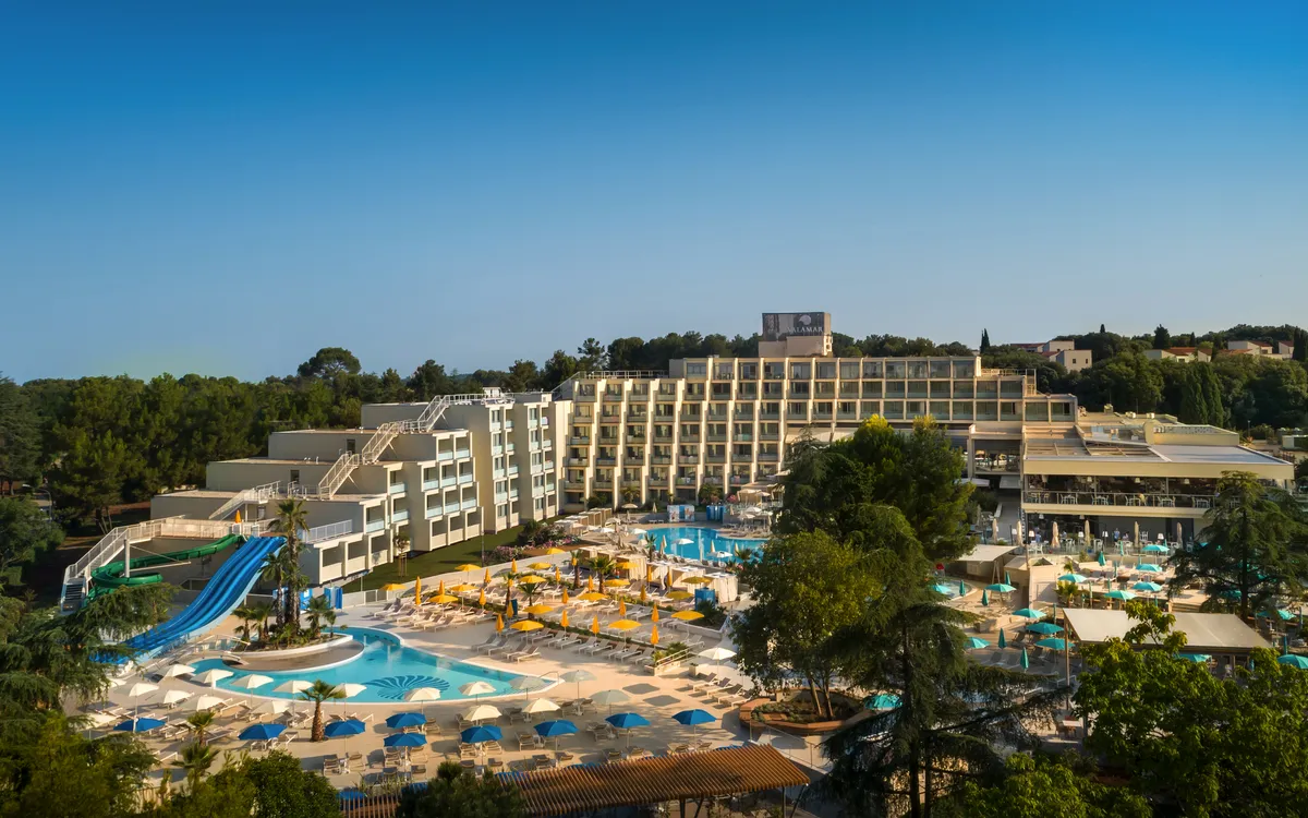 Valamar Parentino Hotel in Poreč (April)