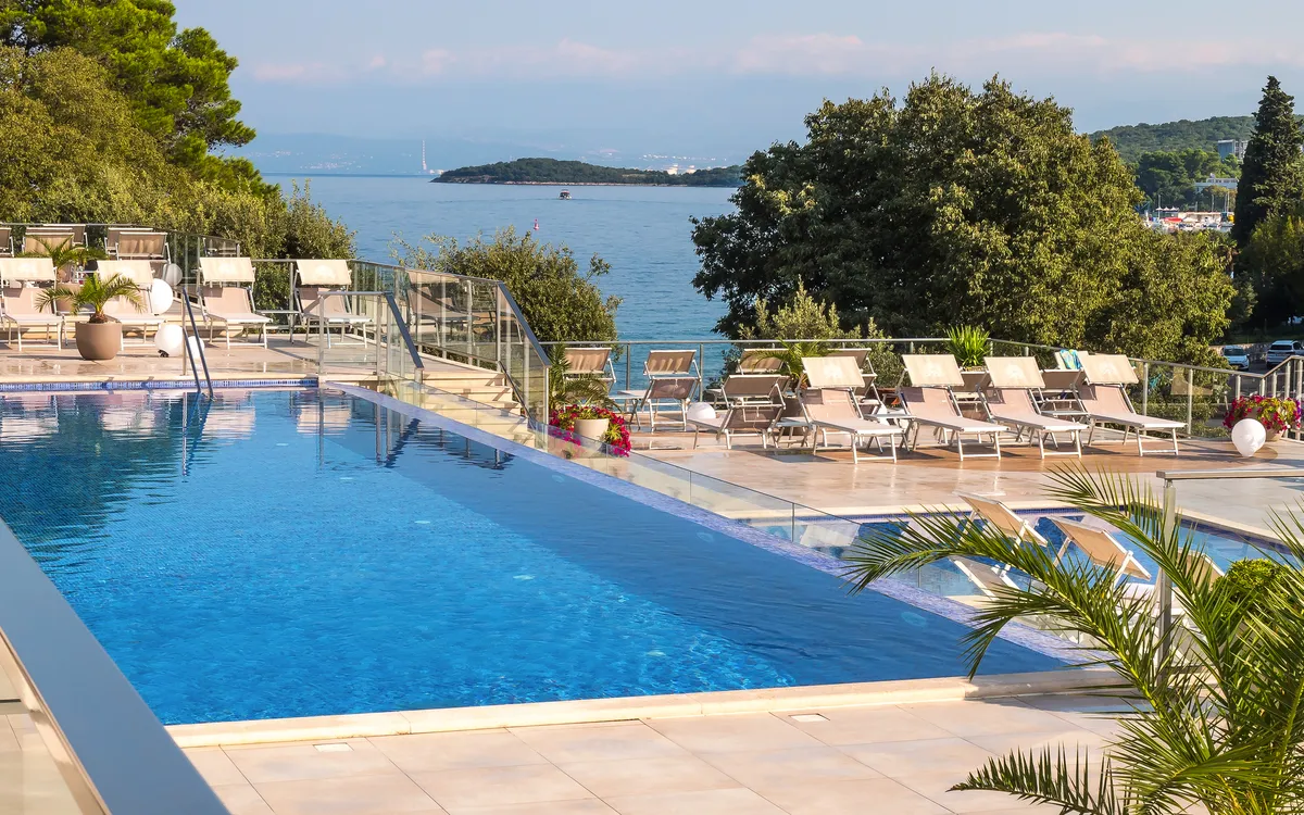 Hotel Malin in Malinska, Insel Krk