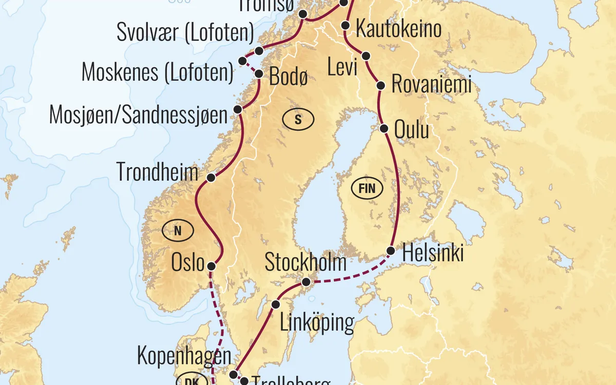 Nordkap & Lofoten „Spezial“