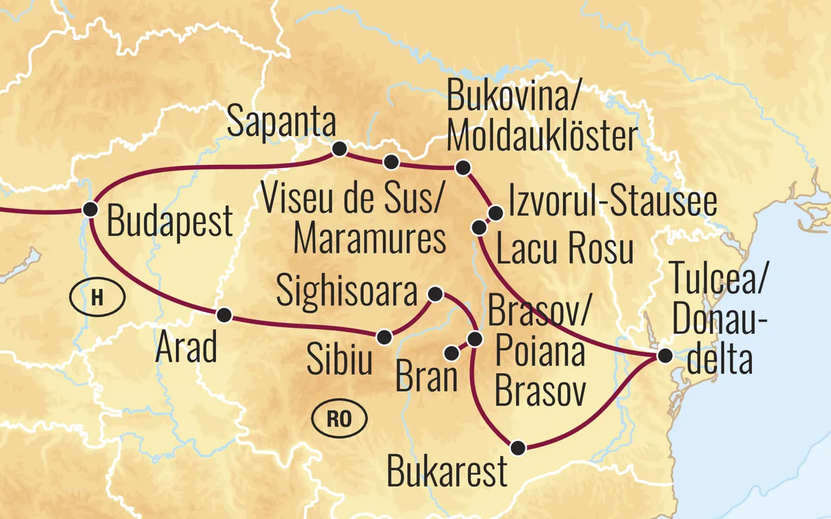 Rumänien Rundreise