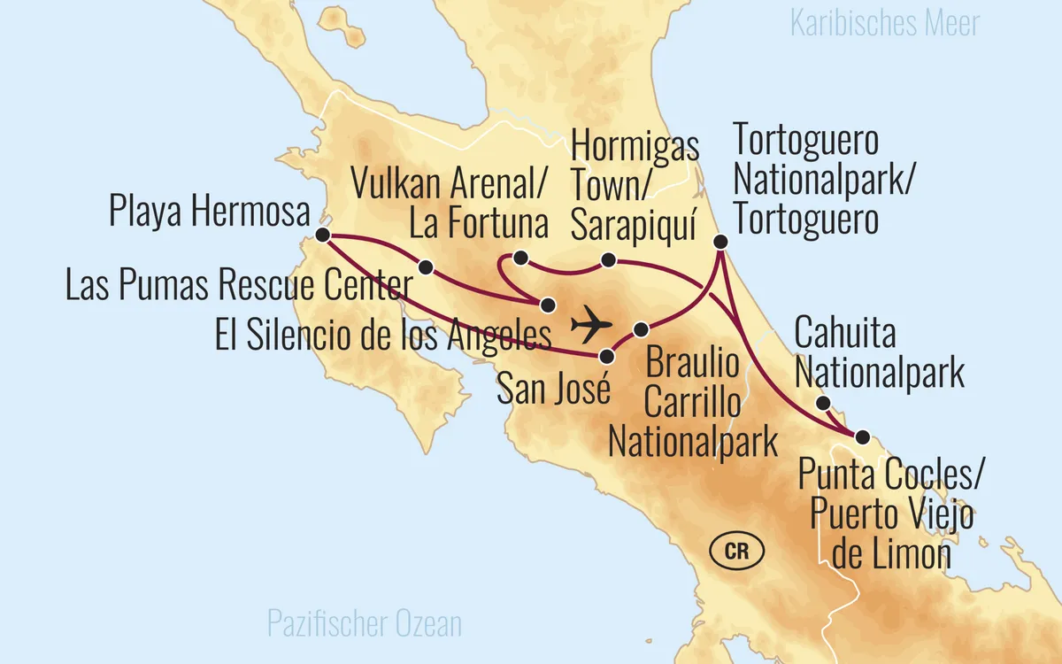 Costa Rica Rundreise